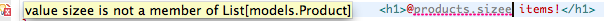 Template Error Scala Preview